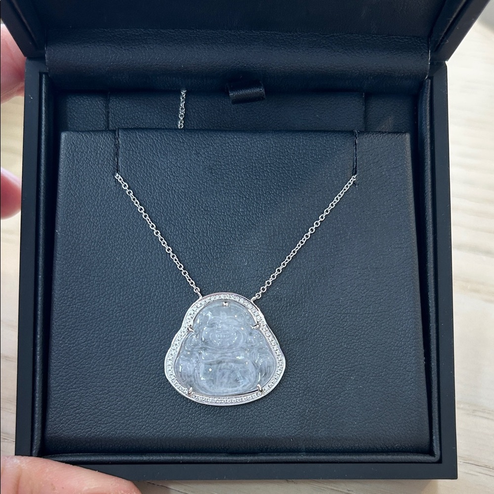 Dana Rebecca Designs Silver Buddha Necklace